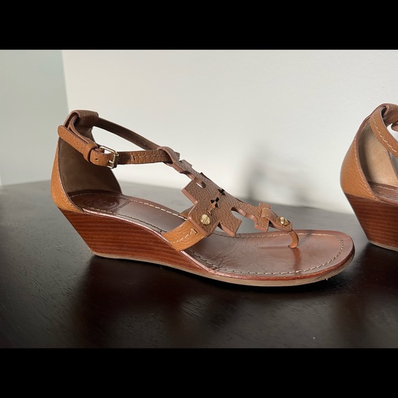 Tory Burch Chandler Wedge Sandal - Picture 2 of 9